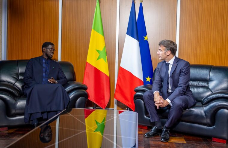 Diomaye faye et macron discutent coopération Sénégal-France à Nairobi