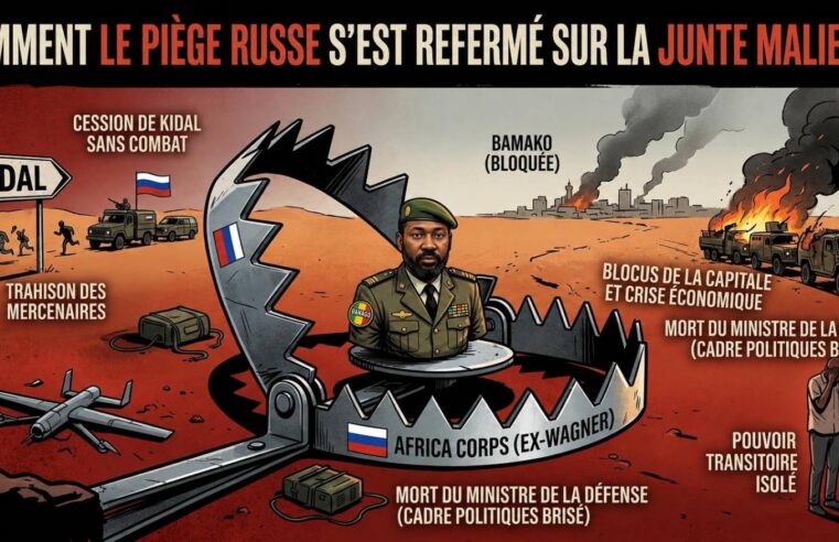 Mali : comment le soutien russe a précipité la chute de la junte militaire