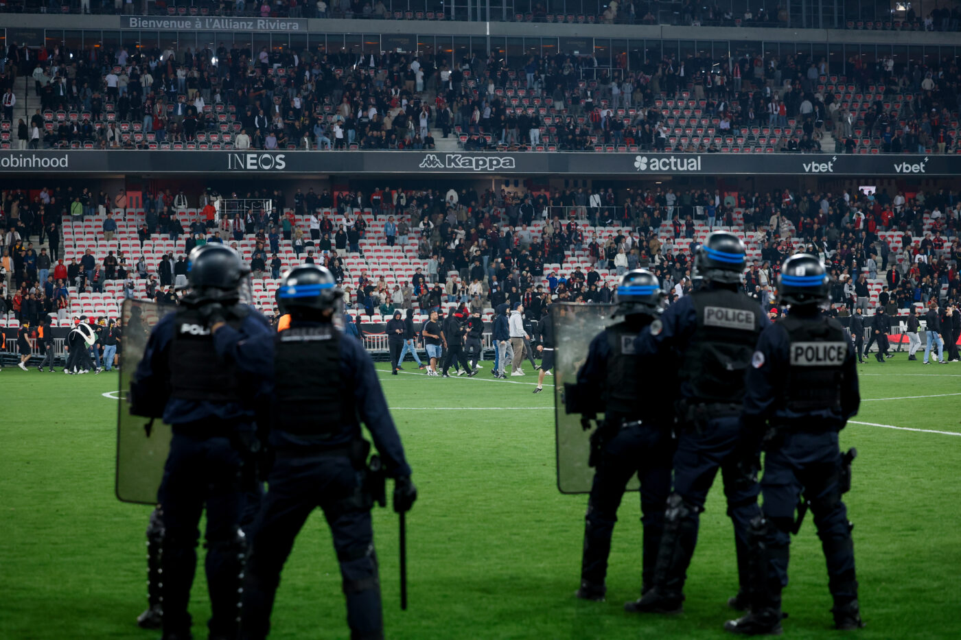 Nice privé de supporters pour les barrages après incidents