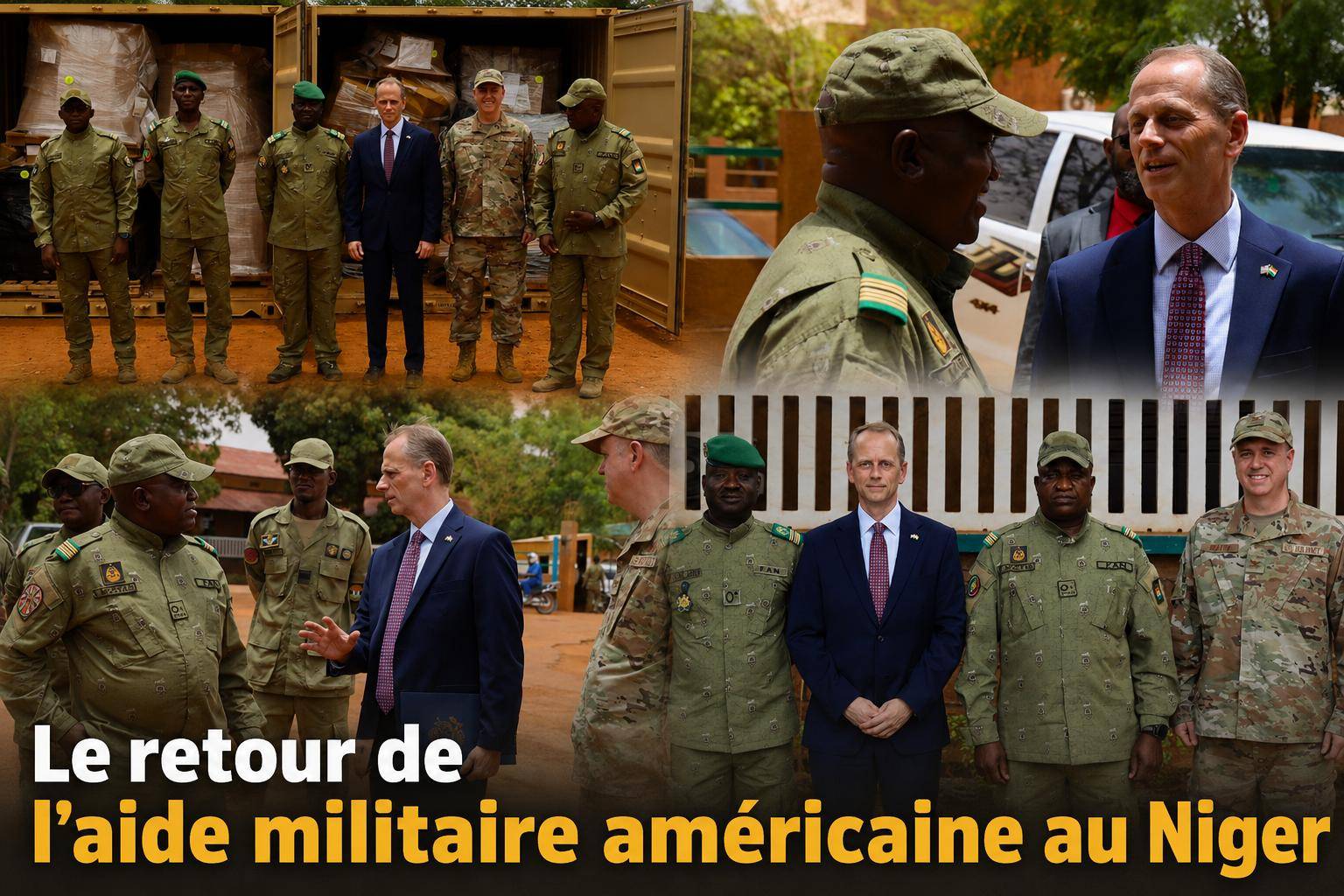 Sécurité au Sahel : les forces armées du Niger renforcées par un don américain à Niamey