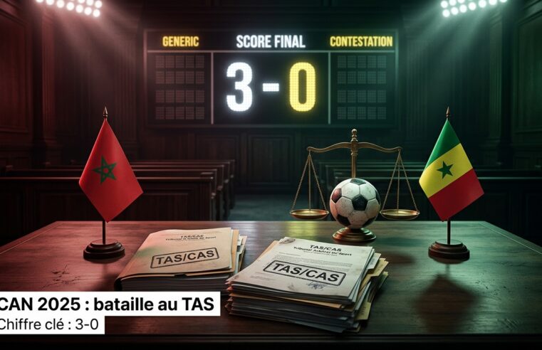 Recours du Sénégal à la can 2025 : le bras de fer juridique atteint son paroxysme