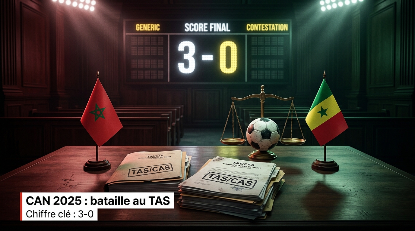 Recours du Sénégal à la can 2025 : le bras de fer juridique atteint son paroxysme