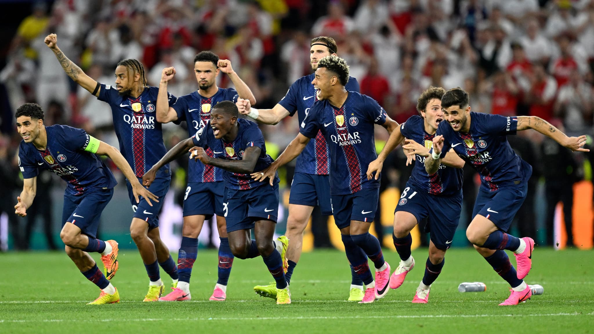 Psg : dembélé et neves en héros face à arsenal en finale de ligue des champions