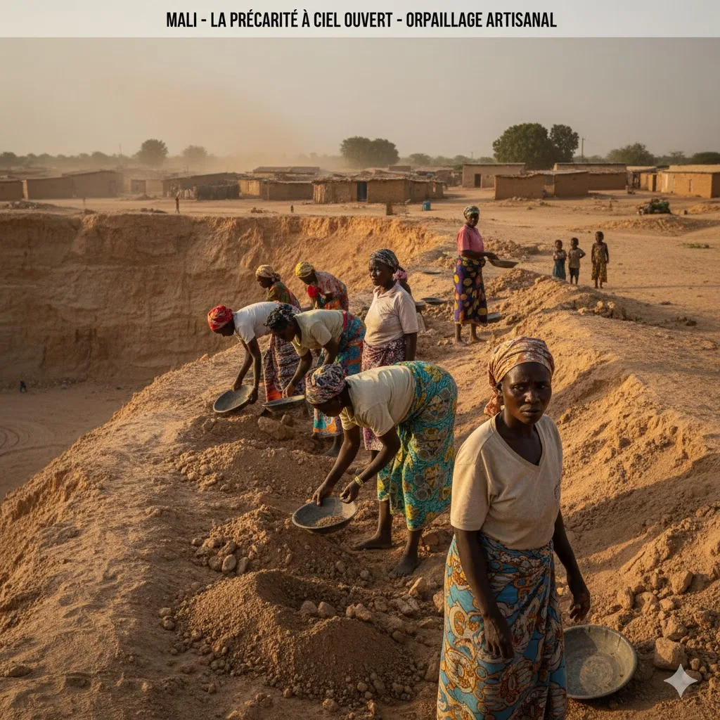 Femmes orpaillage Mali : quand la survie défie la mort