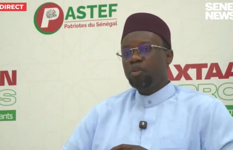 Crise des infrastructures au Sénégal : sonko dénonce un gaspillage de milliards