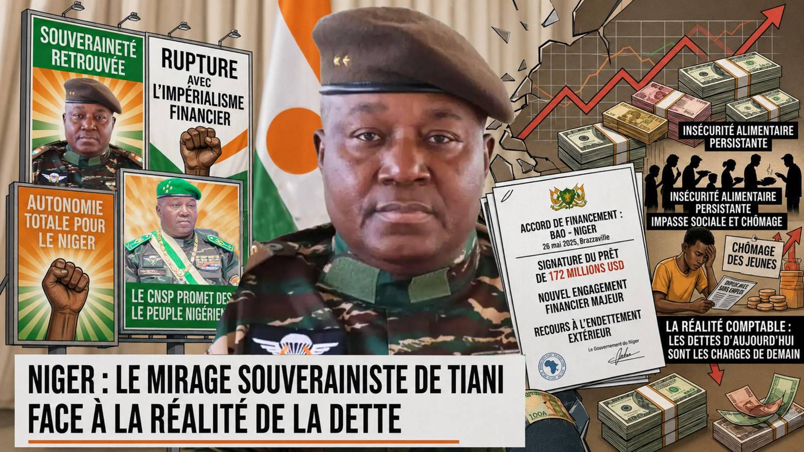 Niger : la souveraineté affichée face à l&rsquo;endettement croissant