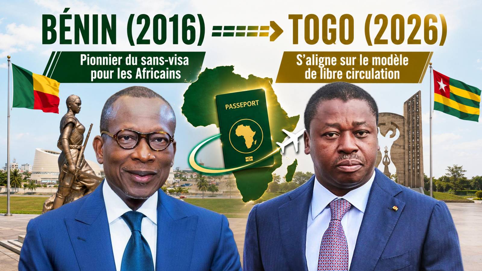 Ouverture totale des frontières au Togo : une stratégie inspirée du Bénin