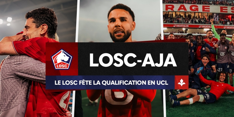 Le lille osc célèbre son ticket pour la champions league