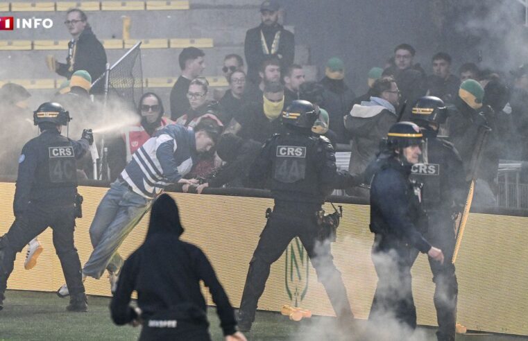 Match nantes toulouse en ligue 1 interrompu après invasion de terrain