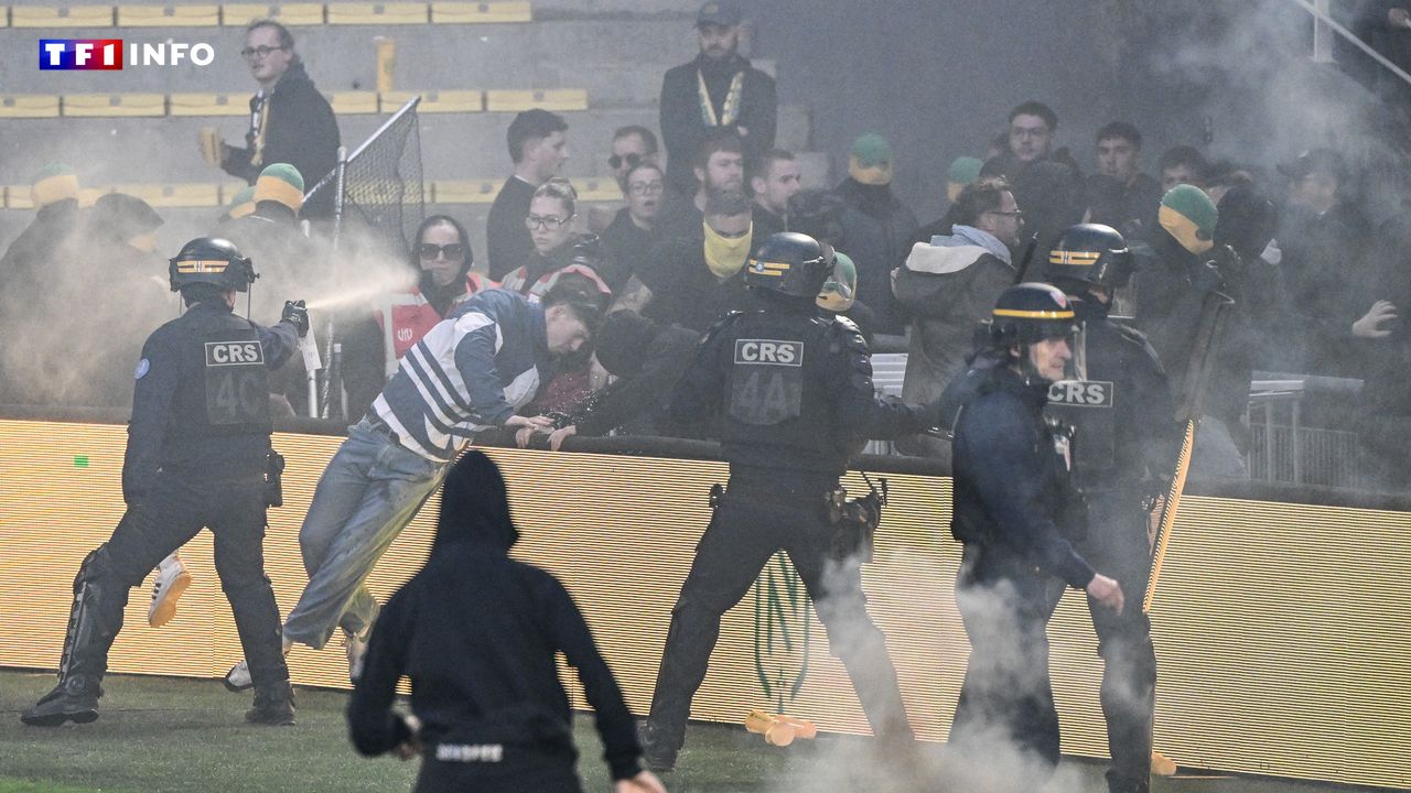 Match nantes toulouse en ligue 1 interrompu après invasion de terrain