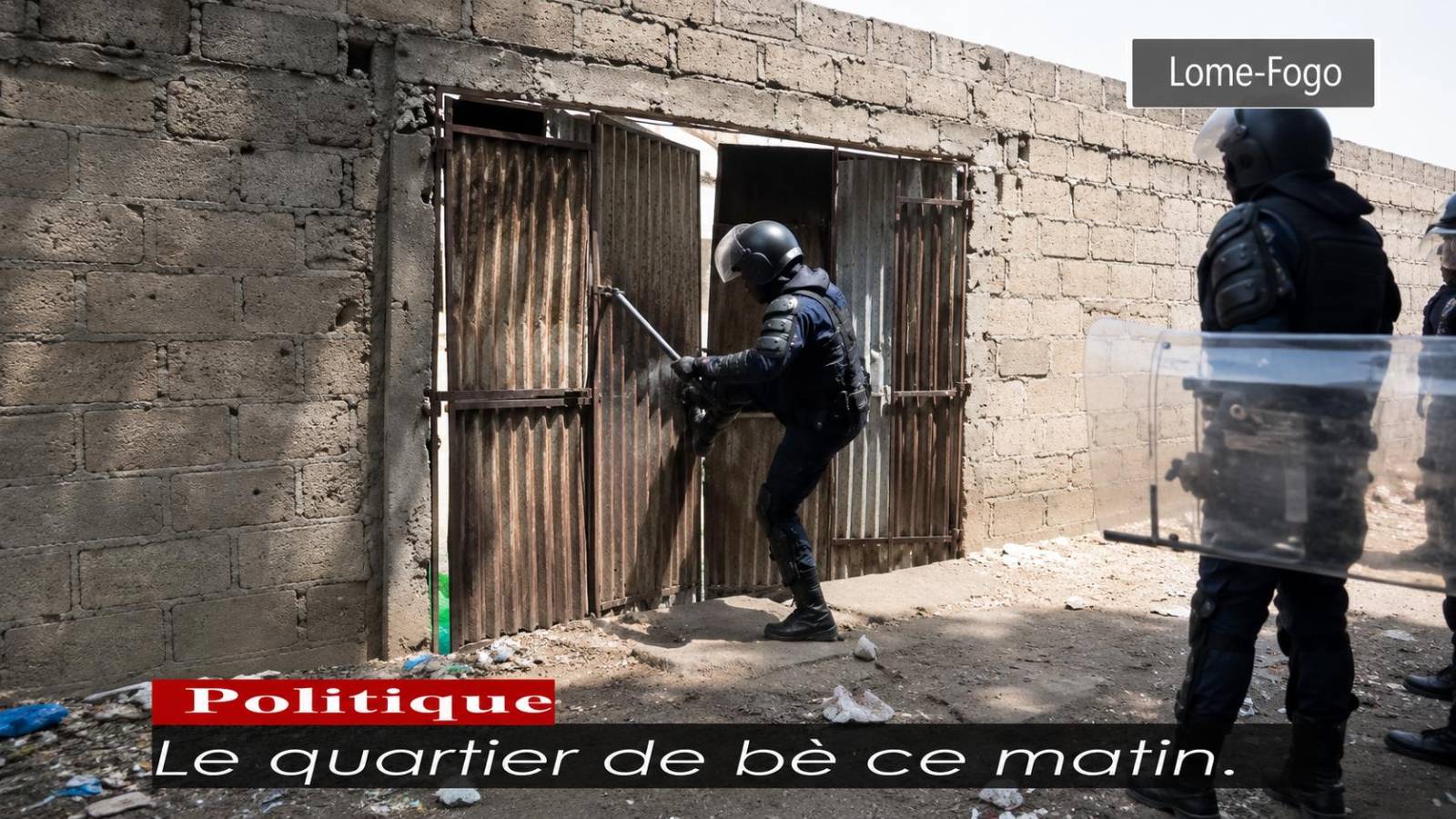 Togo : les violences militaires dans les foyers, une atteinte intolérable