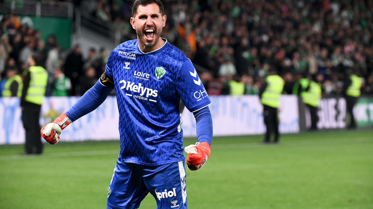 Les verts de saint-Étienne décrochent leur barrage en ligue 1 après une séance historique