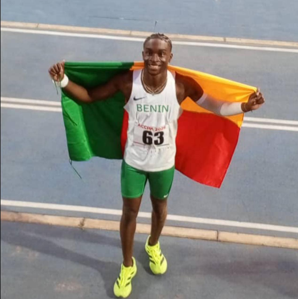 Yohan Awhansou décroche le bronze au triple saut à Accra 2026
