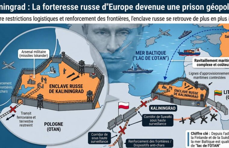 Kaliningrad, l&rsquo;enclave russe assiégée entre Europe et OTAN