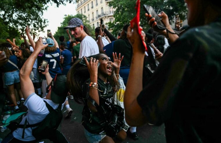 Paris s’embrase après le sacre du psg en ligue des champions