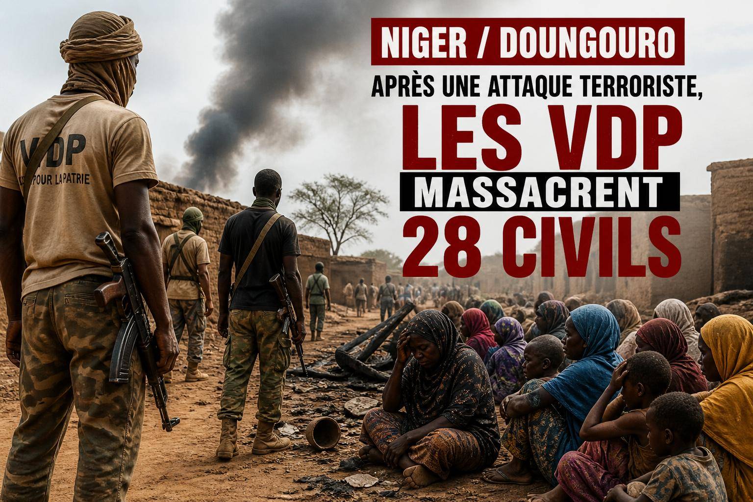 Massacre à doungouro : quand les milices nigériennes deviennent les bourreaux