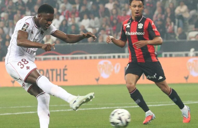 Nice en danger : les Aiglons contraints aux barrages après un match raté face à Metz