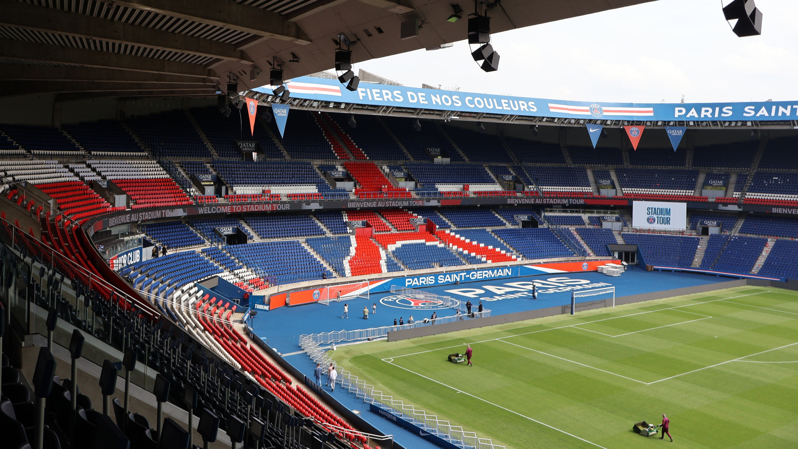 Parc des princes : le psg diffuse la finale de ligue des champions psg-arsenal