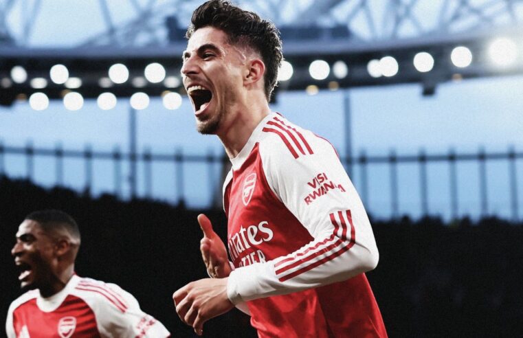 Arsenal se rapproche du titre : Havertz et les Gunners à un pas du sacre en Premier League