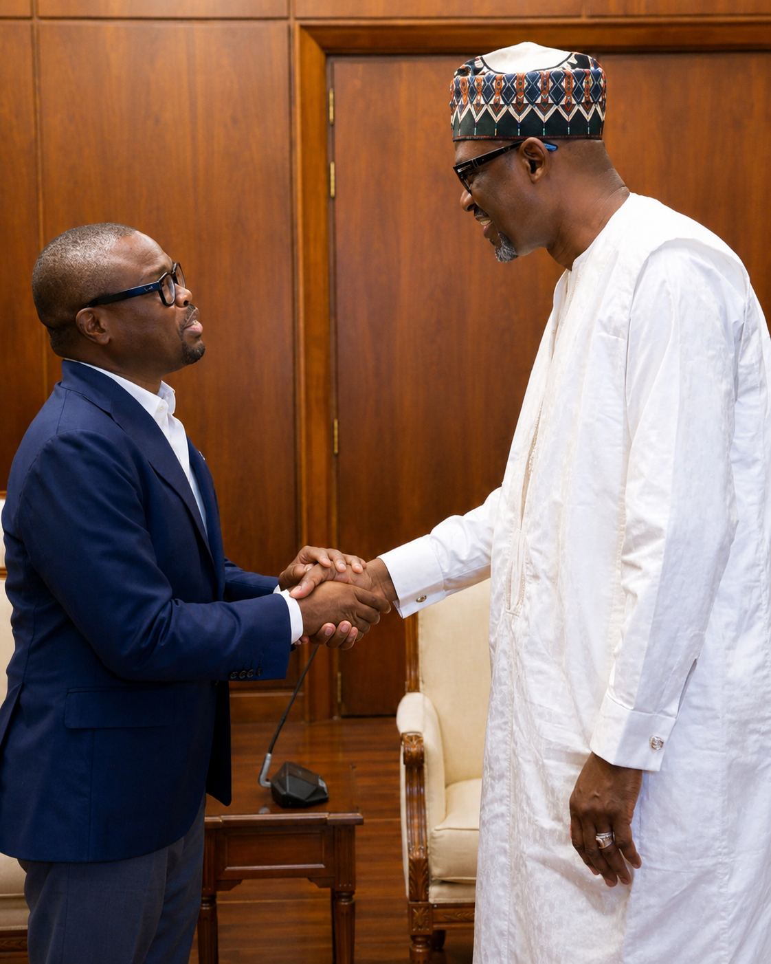 Le président béninois Romuald Wadagni rencontre son homologue malien à Cotonou