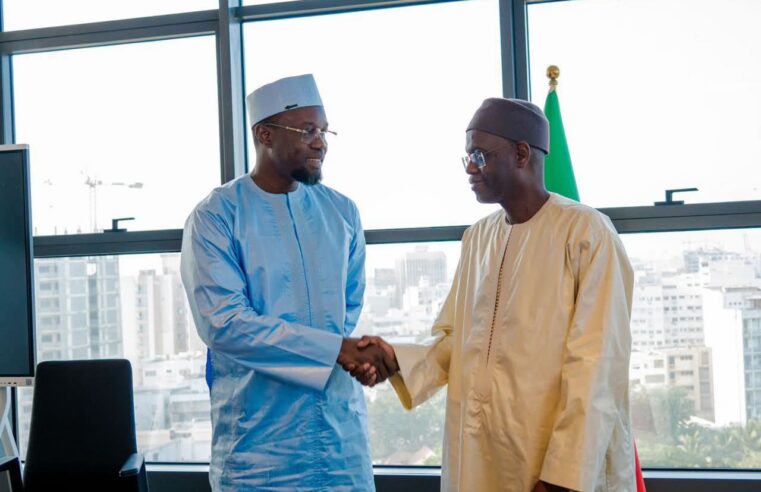 Primature : al aminou lo reçoit les conseils de son prédécesseur ousmane sonko