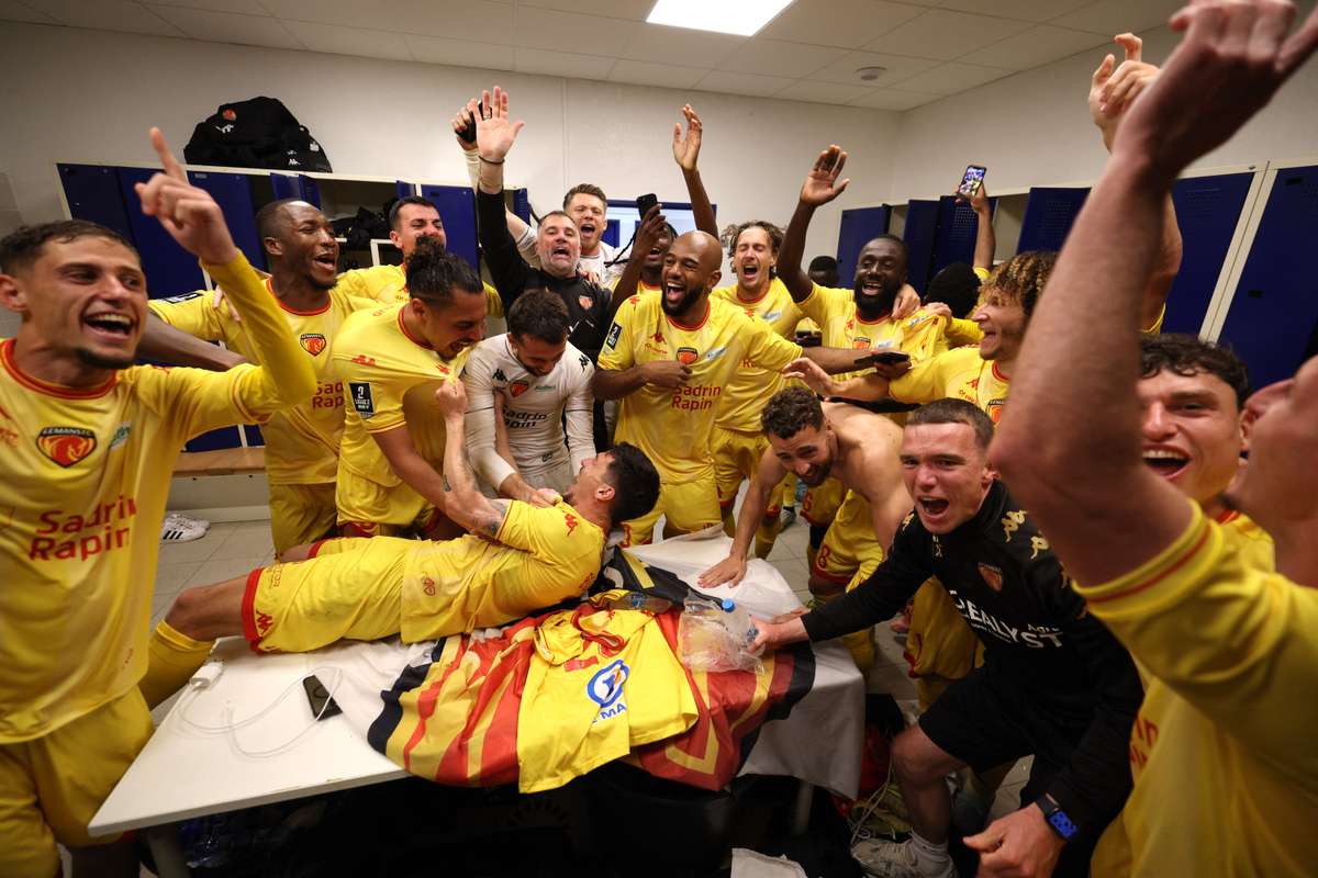 Le mans sacre champion de ligue 2 après incidents en fin de match