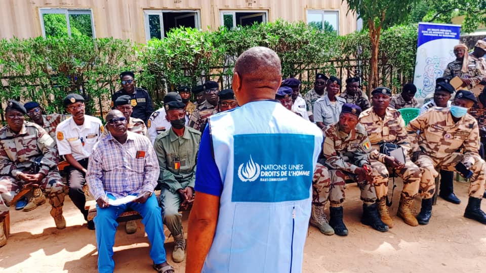 Koumra : formation des forces de sécurité au Tchad sur les droits humains