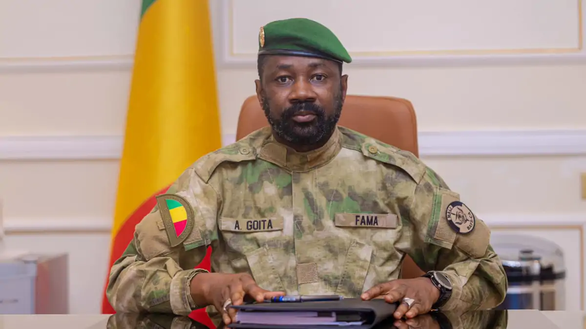 Discours de Goïta à Bamako : le terrorisme étendu aux médias et aux pressions étrangères