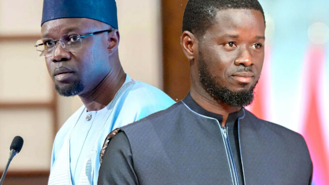 Sénégal : tensions et divergences entre Diomaye Faye et Ousmane Sonko