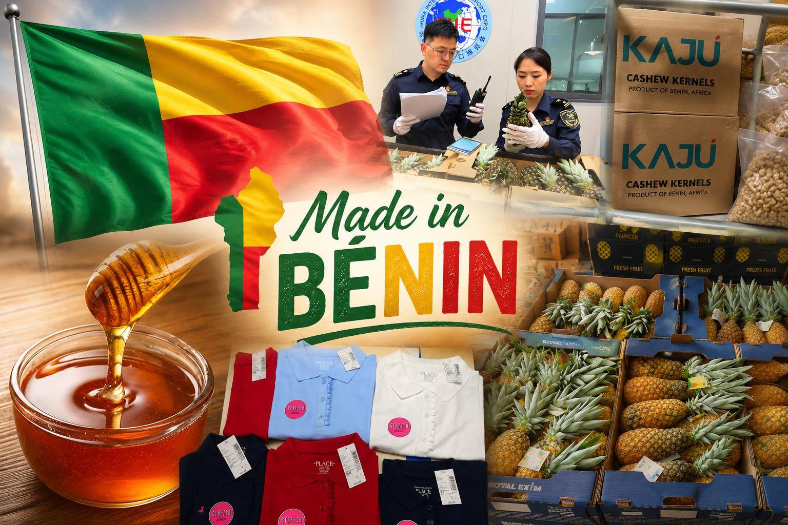 Bénin : l&rsquo;essor des produits agricoles locaux sur les marchés internationaux