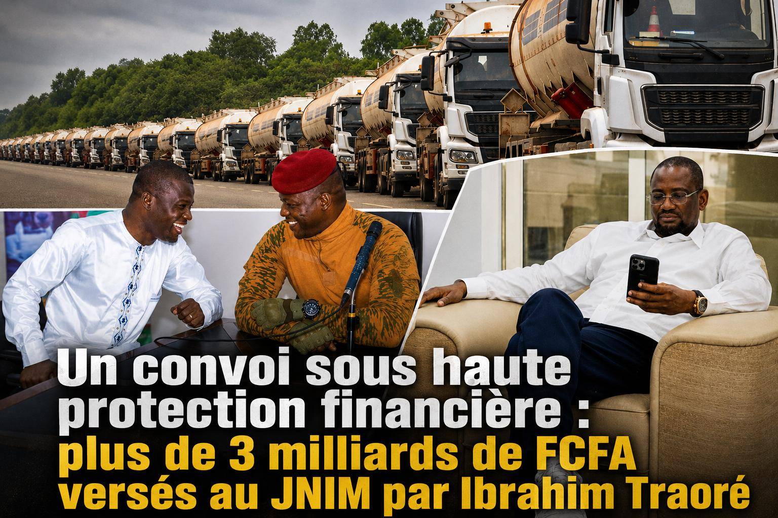 Financement occulte du terrorisme au Sahel : l’affaire Kangala transport éclate