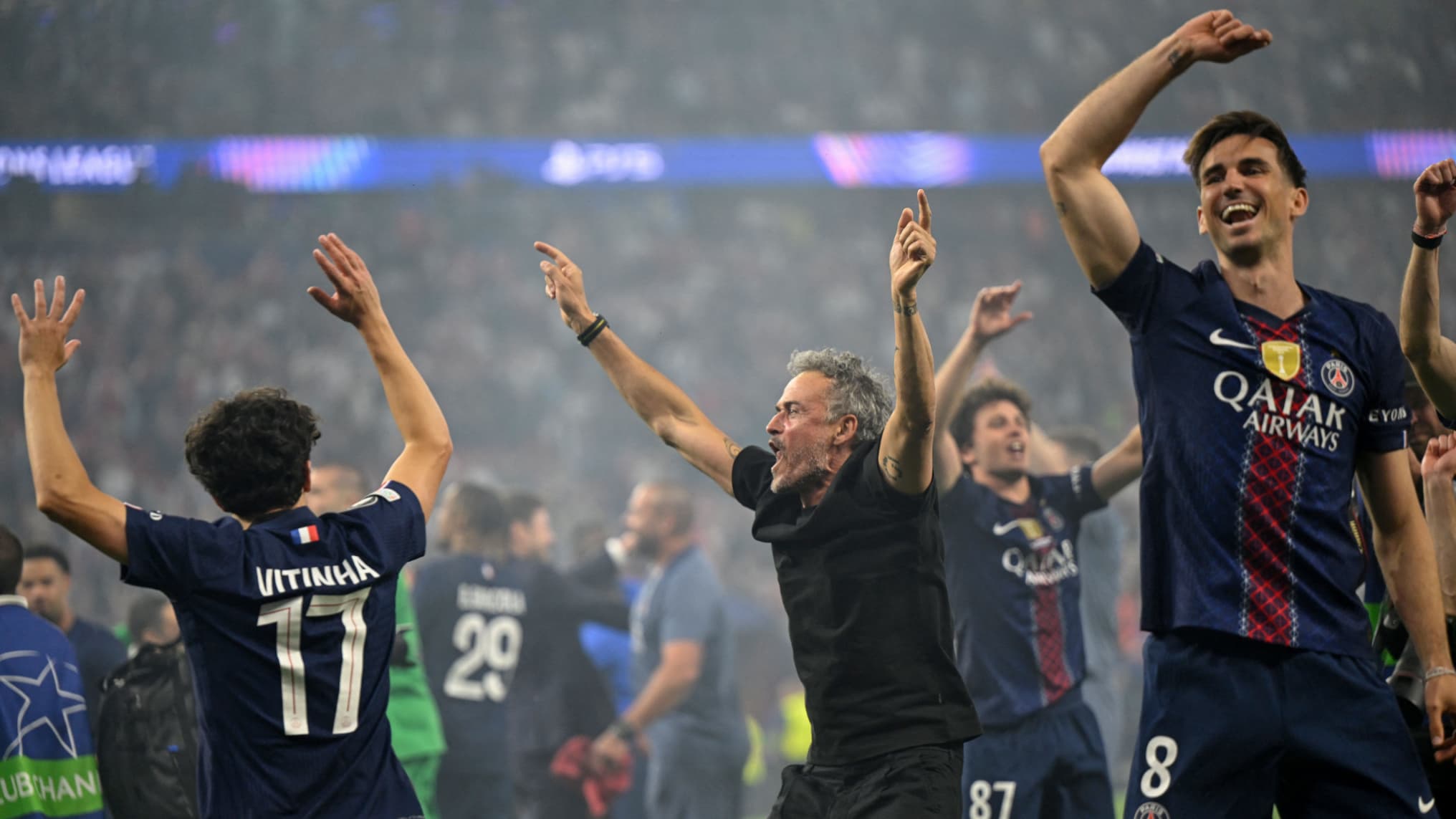 Psg réalise l&rsquo;exploit d&rsquo;un doublé historique en ligue des champions
