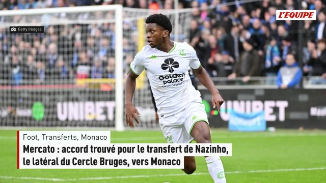 Mercato : Monaco officialise l&rsquo;arrivée de Nazinho du Cercle Bruges