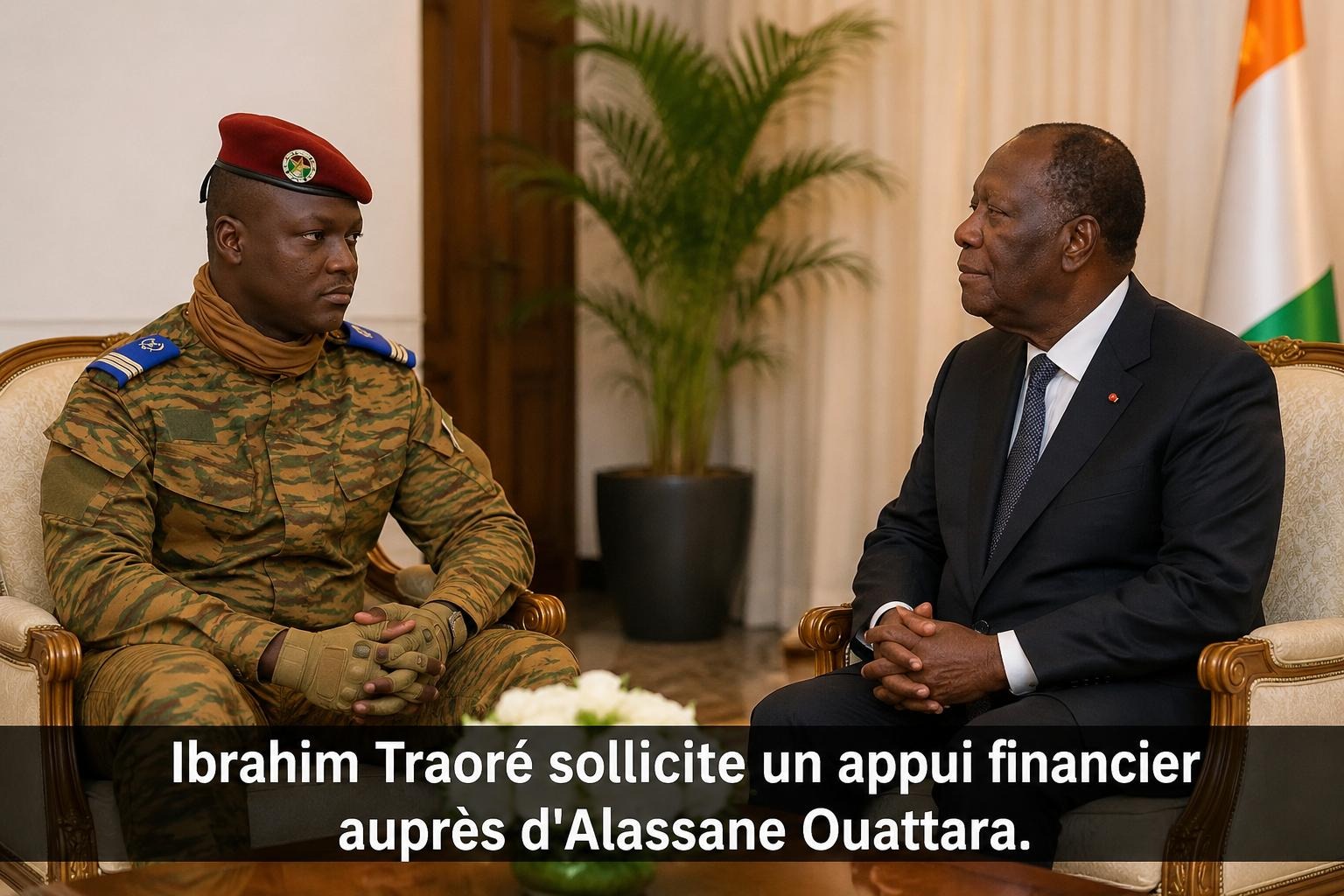 Burkina Faso : le capitaine Traoré contraint de demander de l&rsquo;aide à la Côte d&rsquo;Ivoire