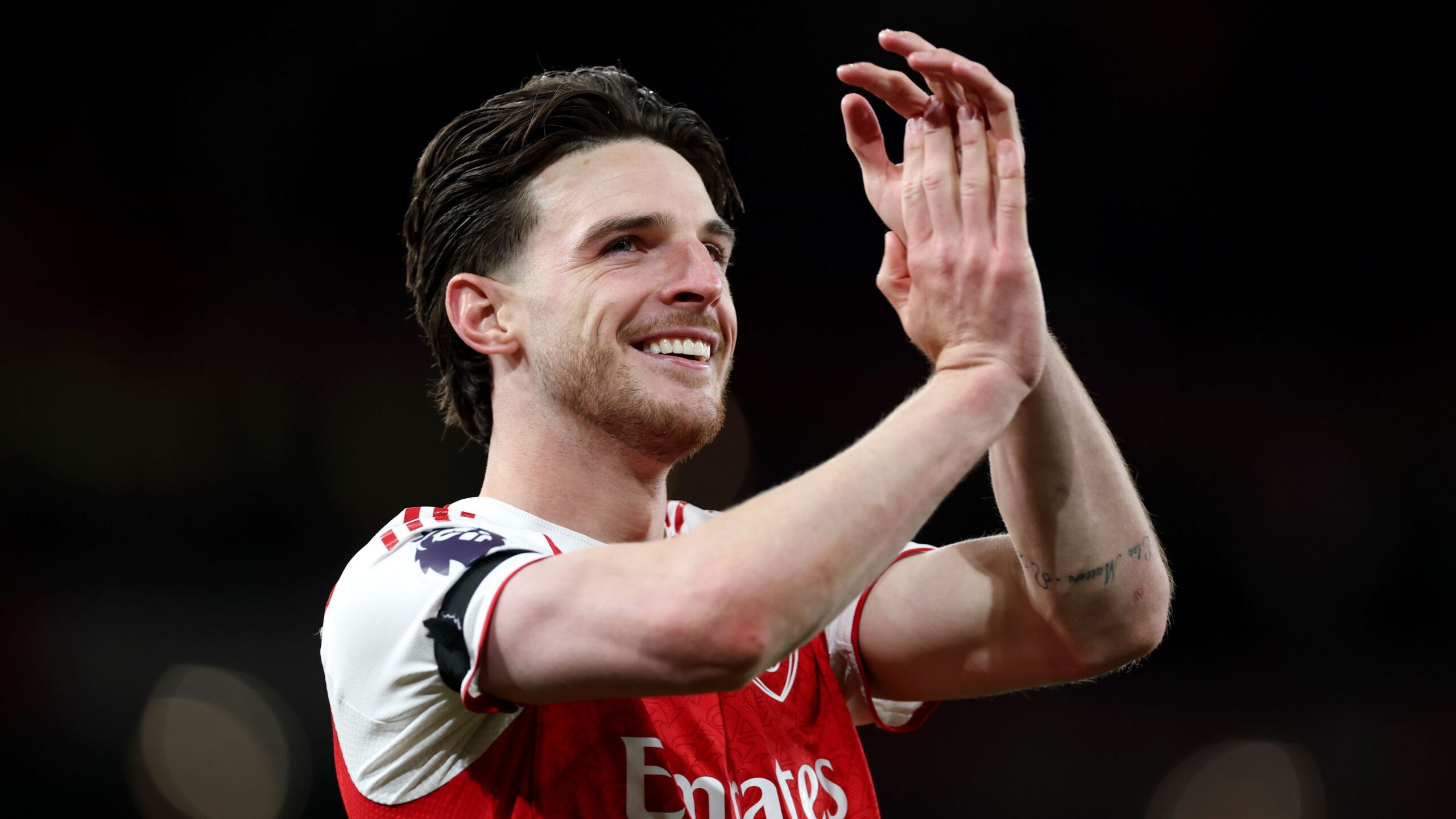 Declan rice révèle son stress extrême avant le titre historique d&rsquo;arsenal