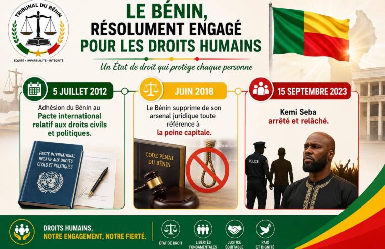 Extradition de Kemi Seba : les craintes pour sa sécurité au Bénin sont infondées