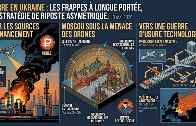 Frappes ukrainiennes en Russie : une stratégie de pression sur Moscou