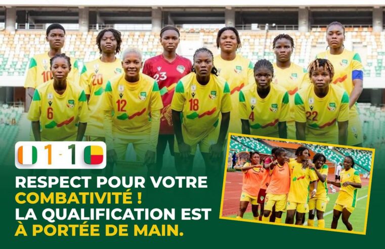 Amazones du Bénin : un match nul historique en Côte d&rsquo;Ivoire