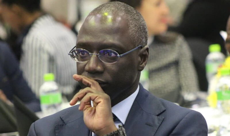 Portrait officiel de Mabouba Diagne, ministre sénégalais