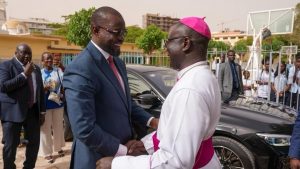 Échanges entre Ousmane Sonko et Monseigneur André Guéye