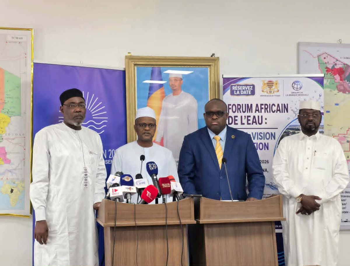 Forum Africain de l’Eau 2026 : N’Djamena au cœur des enjeux hydriques africains