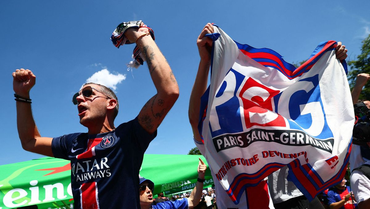 Carte des lieux de retransmission de la finale Ligue des champions PSG-Arsenal en Île-de-France