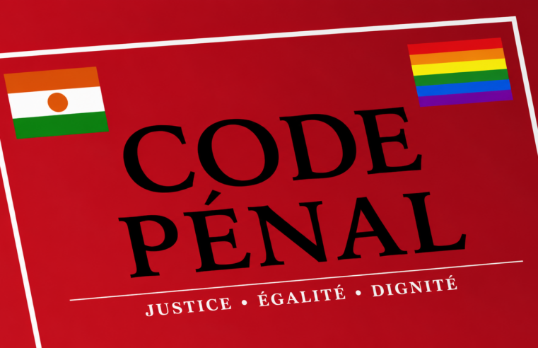 Niger : le nouveau code pénal punit l&rsquo;homosexualité de vingt ans de prison
