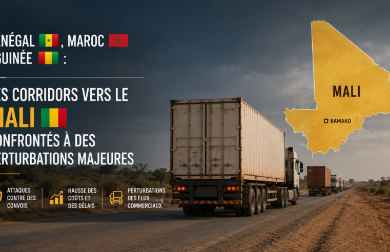 Transport vers le Mali : les corridors sénégalais, marocains et guinéens sous tension