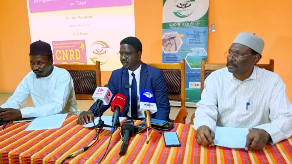 Première édition du Café Drone au Tchad : décollage des drones civils