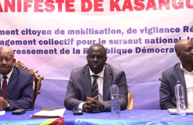 Rdc : le manifeste de kasangulu, feuille de route citoyenne pour la refondation du pays