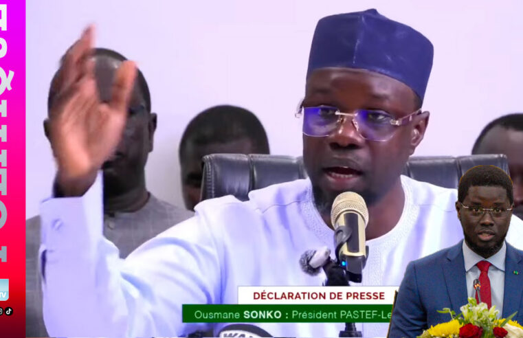 Ousmane Sonko dénonce l&rsquo;exclusion de PASTEF du nouveau gouvernement sénégalais