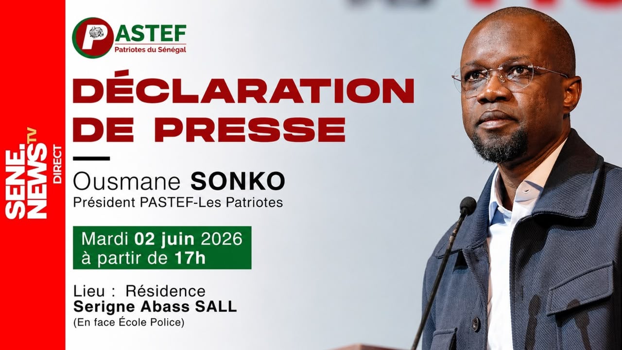Ousmane sonko s&rsquo;exprime après la formation du gouvernement sénégalais