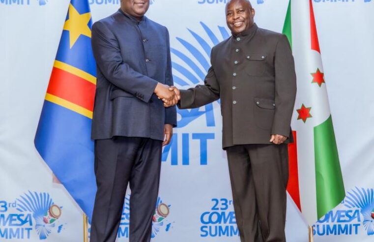 Diplomatie régionale : le président burundais Évariste Ndayishimiye en visite d&rsquo;état à Kinshasa