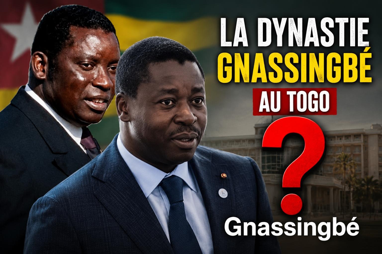 Au Togo, la dynastie gnassingbé verrouille le pouvoir pour l&rsquo;éternité